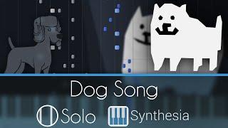 Dog Song [Extended] - Undertale OST - |SOLO PIANO COVER| -- Synthesia HD