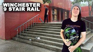 Skating the Winchester 9 Stair Rail!? - Spot History Ep. 24