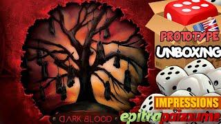 Dark Blood - Prototype Unboxing & Impressions (EN) by Epitrapaizoume