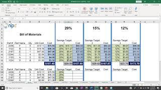 NLPA Webinar: Microsoft Excel for Purchasing Professionals