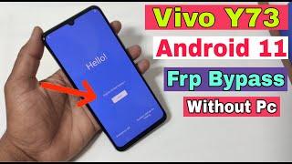 Vivo Y73 Android 11 FRP Bypass Without Pc | Reset Google Account | Fix Google Services | 100% OK