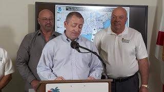 Lee County news conference for Tropical Storm Helene