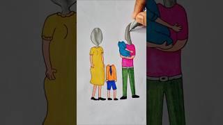 A cute Story  #shorts #viralshort #xyzart #youtubeshorts