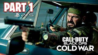 Call of Duty: Black Ops Cold War PS5 Campaign Gameplay Walkthrough, Part 1!