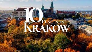 10 Most Beautiful Places to Visit in Krakow Poland 2025  | Krakow Travel Video