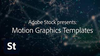 Motion Graphic Templates from Adobe Stock | Adobe Creative Cloud