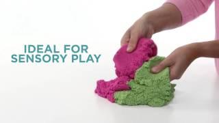 Цветной кинетический песок Waba Fun Kinetic Sand!