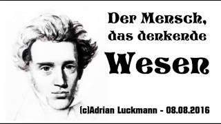 Der Mensch das denkende Wesen Sören Kierkegaard