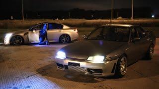 drifting with the boys after wrenching all day