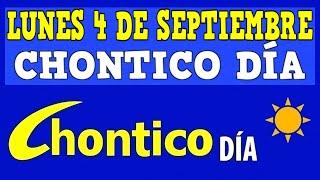 CHONTICO día de hoy LUNES 4 de SEPTIEMBRE de 2023 Chontico Millonario] | resultado ultimo sorteo