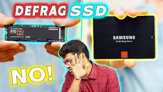 Don't Defrag SSD! Here's Why? SSD Vs HDD Structure