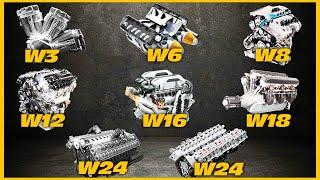 Every 'W' Engine Configuration Explained | W3 to W30