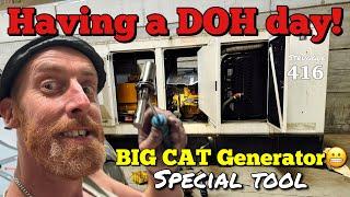 CAT generator BOILED!! Jumping to the worst case first!!