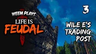 Life is Feudal - Let's Play Gameplay, Trading Post, Part 3