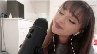 ASMR - Mouth Sounds and Inaudible Whispering (with heavy breathing)