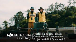 Navigating Tough Terrain: How DJI Zenmuse L2 Transforms Coastal Road Surveys