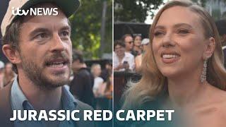 Jurassic World is back on the big screen, starring Scarlett Johansson and Jonathan Bailey | ITV News