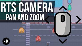 How to make RTS Cinemachine Camera with Pan and Zoom in Unity