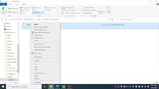 Zip Folder on Windows