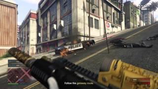 Nearly Crushed By A Helicopter (Grand Theft Auto V WTF Moment)