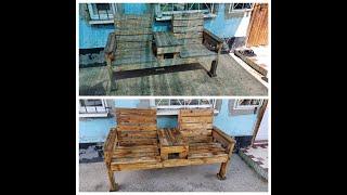 Refinish Restore Outdoor Furniture Garden Chair Table Teak Oil Makita GA5030 Makita BO5031