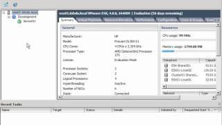 VMware vSphere Administration CBT - Using ESX without vCenter