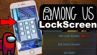 Among us LockScreen Tutorial for iOS/iPhone in few Clicks!