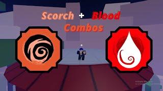 Scorch and Blood Combos | Shindo Life