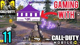 GAMING WITH STAR4KGAMES | CALL OF DUTY MOBILE - BATTLE ROYALE DUAL SQUAD GAMEPLAY #11 | TAP AROUND