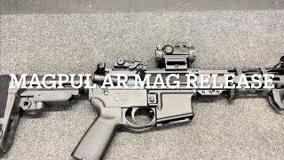 Magpul AR Mag Release Install