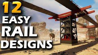 Easy Satisfactory Rail Designs To Make Your Factories Look Great!