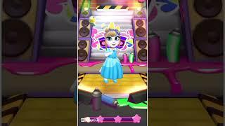 Disney Princess Cindrella #mytalkingangela2 #disney #princess #cinderella #trend #dance