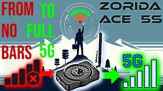 Top Cell Signal Booster 2024: Zorida Ace 5s for 4G LTE & 5G