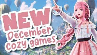 SO EXCITED! New Cozy Games releasing this DECEMBER! (Switch, PC & Console)