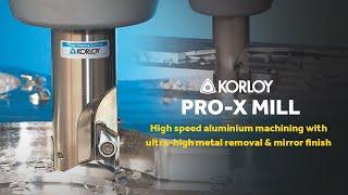 Korloy Pro-X Mill for Aluminium Indexable Milling System - Cutwel TV