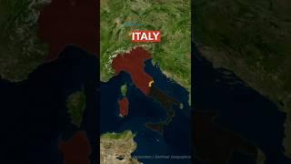 Did You Know That Italy...   #shorts #geography #maps #italy