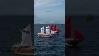 Sailing adventure   Calico Jack & Anne Bonny, reunited in Raja Ampat, West Papua   ‍️