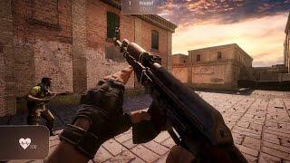 Multiplayer CS:GO Unreal Engine 5 - Gameplay Uncut [Download in Description]