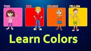 Learn Colors | Learn English For Kids | Pre School Learning Videos | Yash Arts