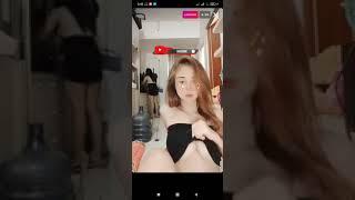 Jesika intan Live pamer tete