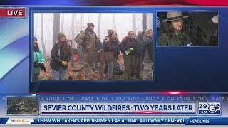 Sevier Co. wildfire: Smokies