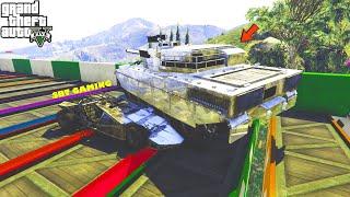 SBTGAMING VS TANKS [FACE TO FACE] | GTA 5 PARKOUR RACE