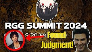 [RGG SUMMIT 2024] KIWAMI 6!?! PERHAPS, JUDGEMENT 4!?!? (Watch Along)