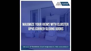 Get More Views with Cloister UPVC Corner Sliding Doors #home #upvc #upvcslidingdoors #cloister