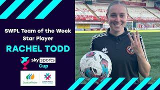 SWPL Team of the Week - Star Player | Rachel Todd, 3rd September