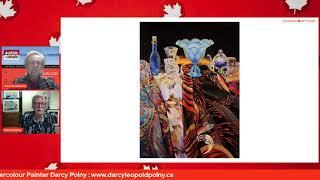 Famous Painter / Still LIfe  Mr. DARCY LEOPOLD POLNY on  Canadian Art Today (E141)