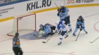 Alexei Krasikov unbelievable stick save on Shin