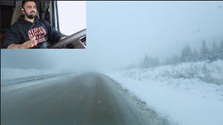 Going Up Coquihalla In Snow! Vancouver to Kamloops Vlog!