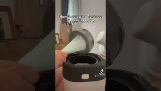 How to setup the tommee tippee nappy bin