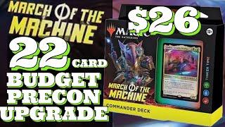 Tinker Time 22 Card $26 Budget Precon Upgrade With NON BUDGET Options!